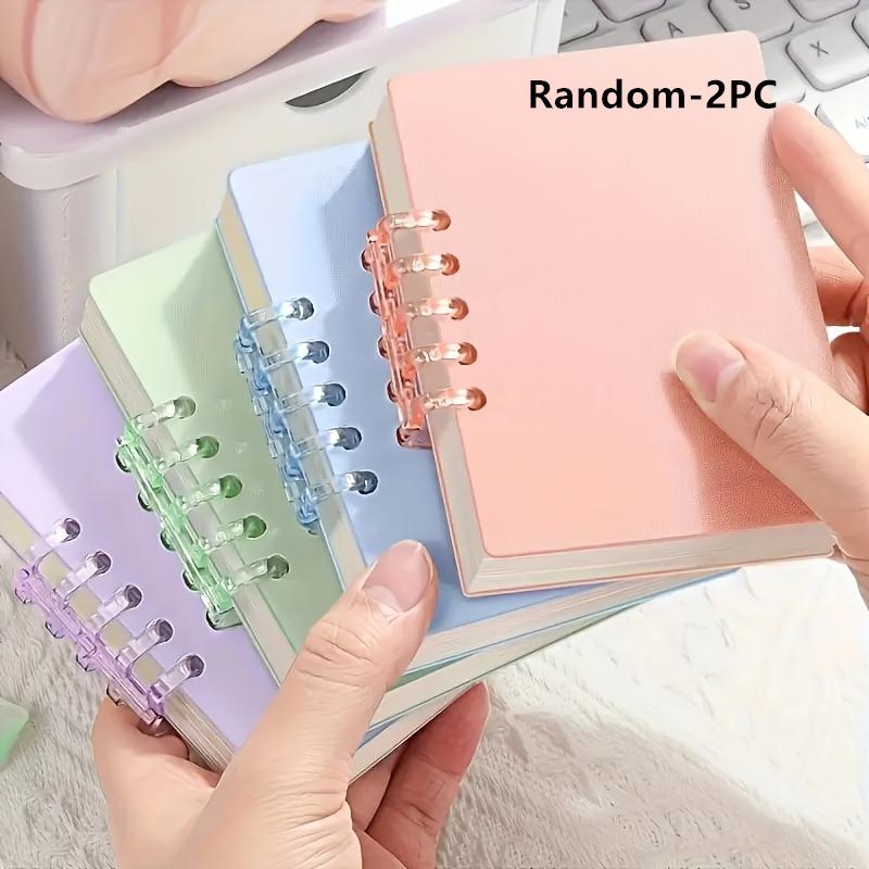 2/5 pieces of small notebooks (A7 size) - Portable pocket notebooks, suitable for office use, school, travel and as holiday gift