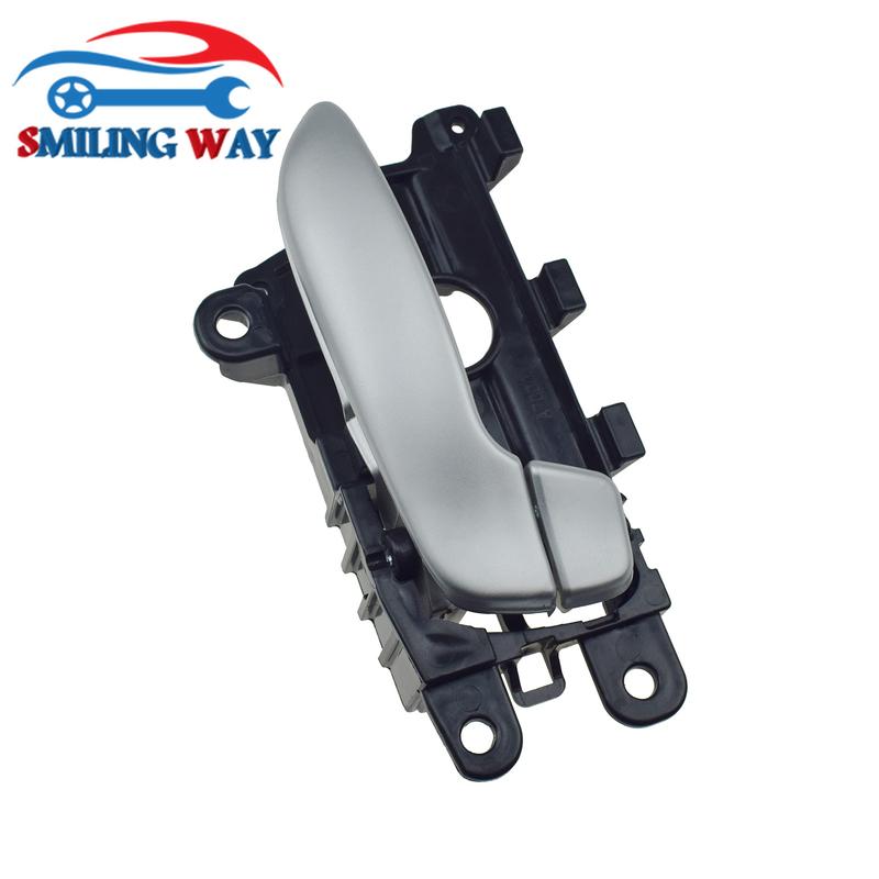 Silver Interior Door Handle Front or Rear Left or Right For Kia Forte Cerato 1.6L 2.0L 2014 2015 2016 2017 2018 & Forte Koup