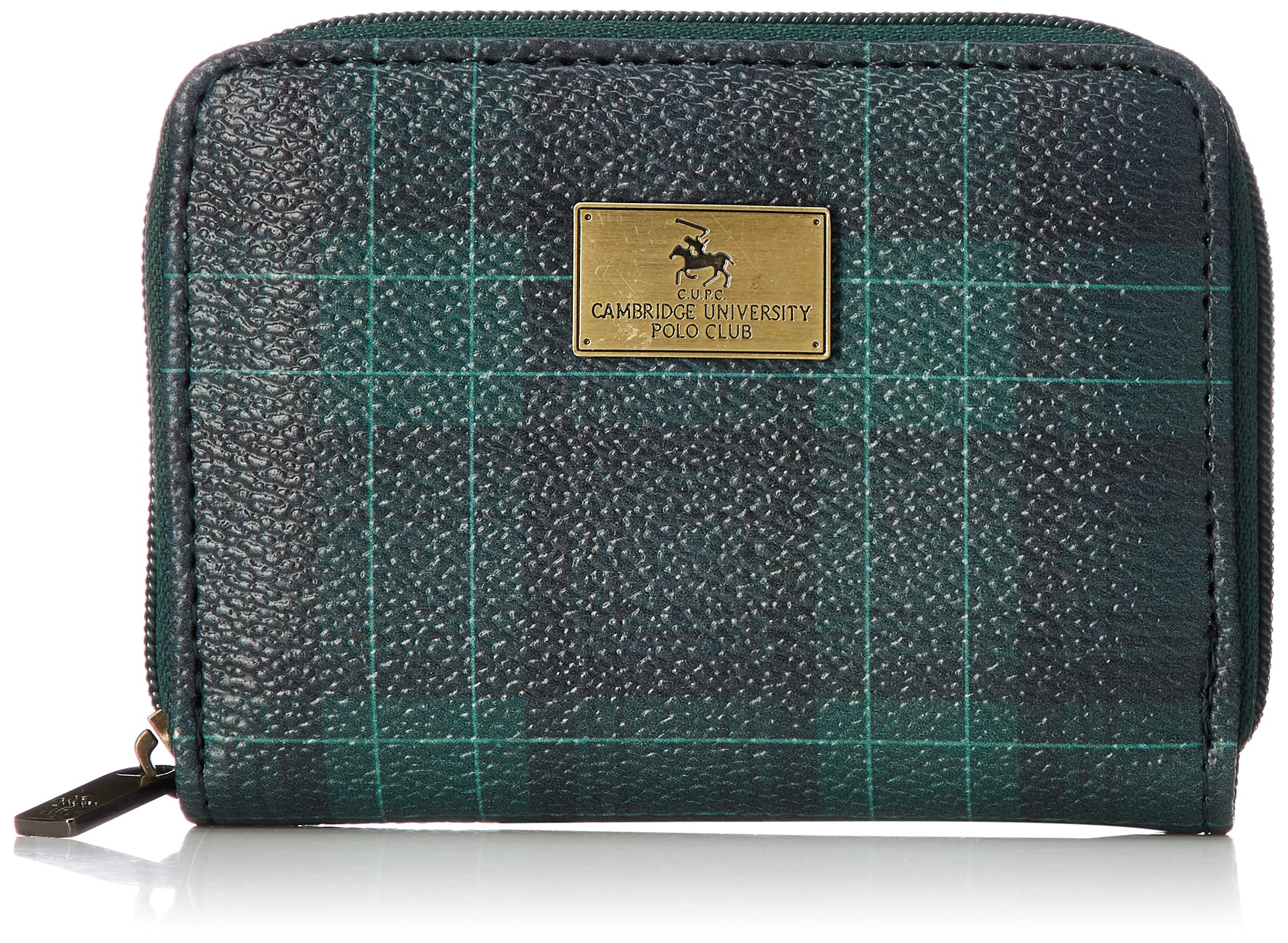 

Cambridge University Polo Club Round Coin Purse Green [Aldi] PO1-6