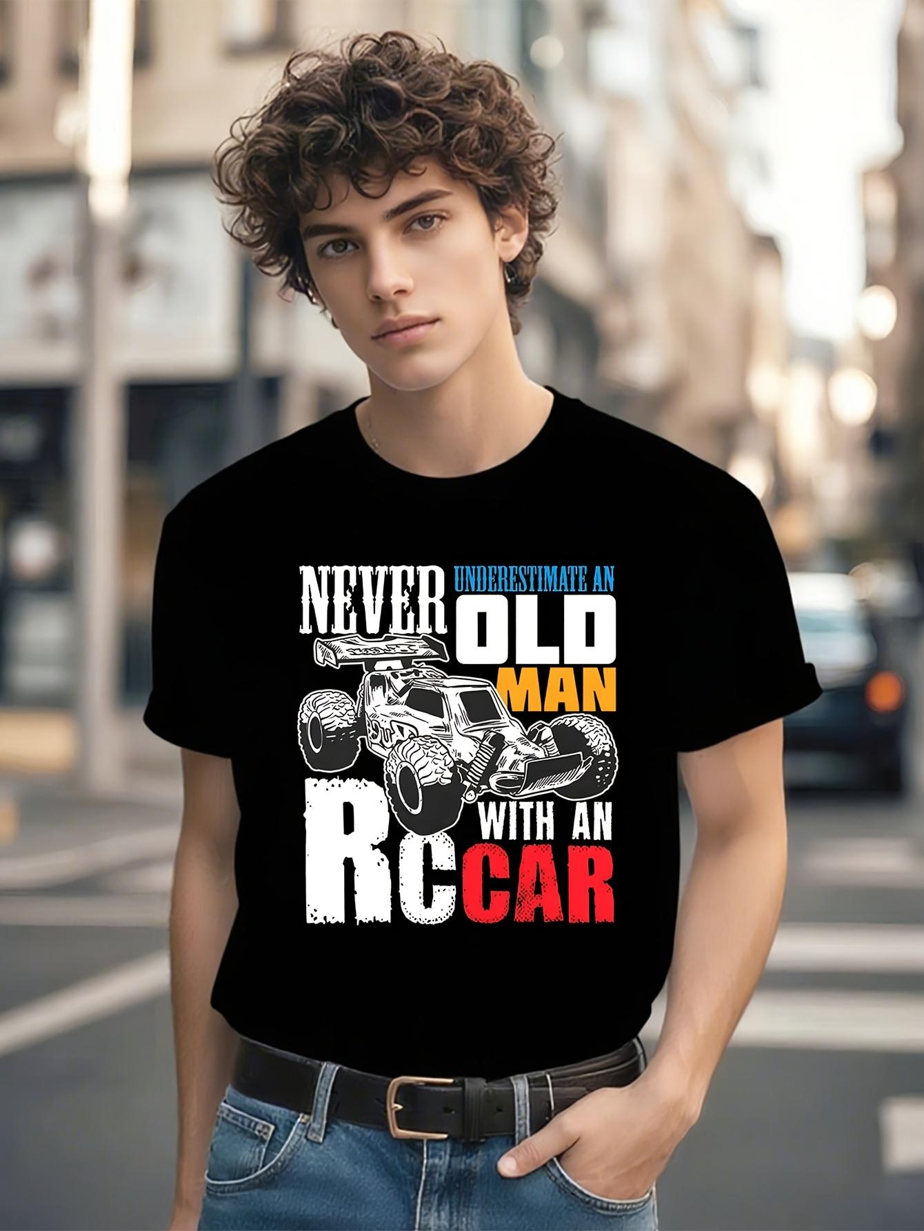 RC Car Racing Graphic Tshirt Graphic Tshirt - Never Under... M