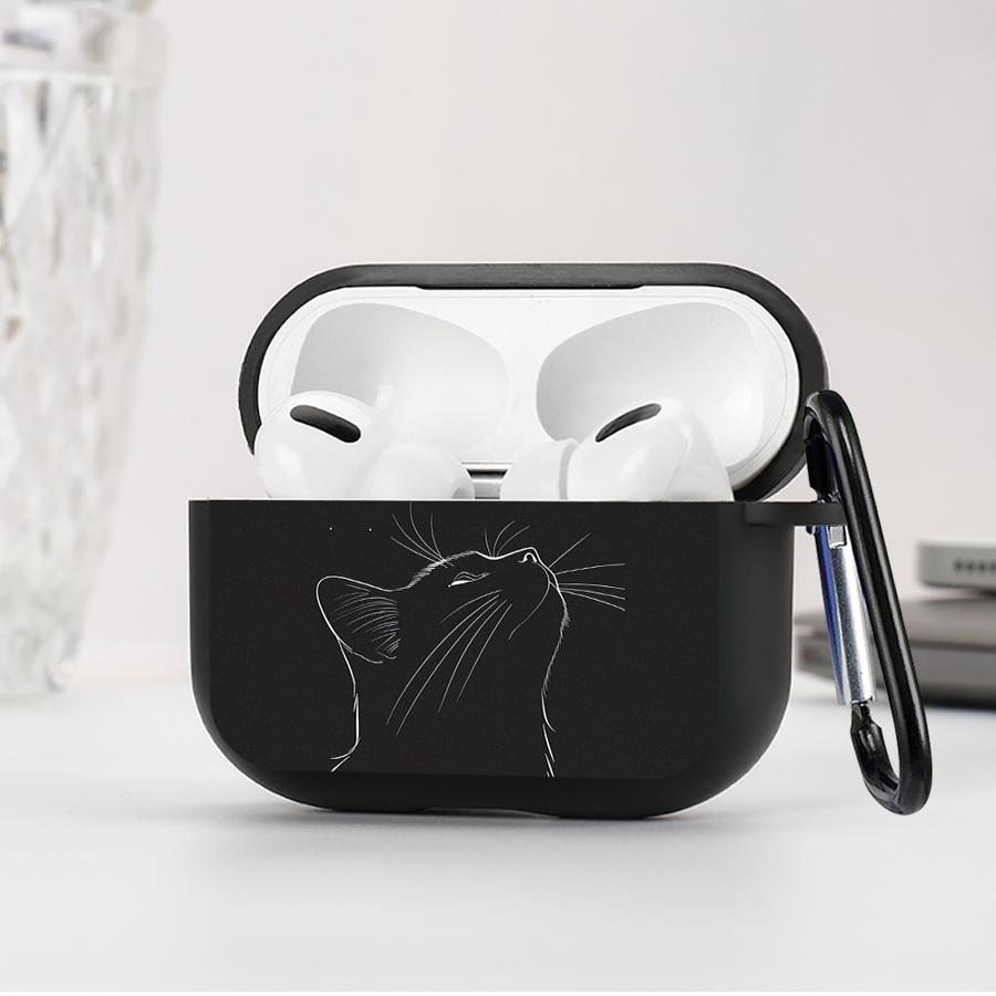Starry Sky Cat Case For Airpods Pro3 Pro 4 3 1 Pro2 2 Earphone Cases Cover