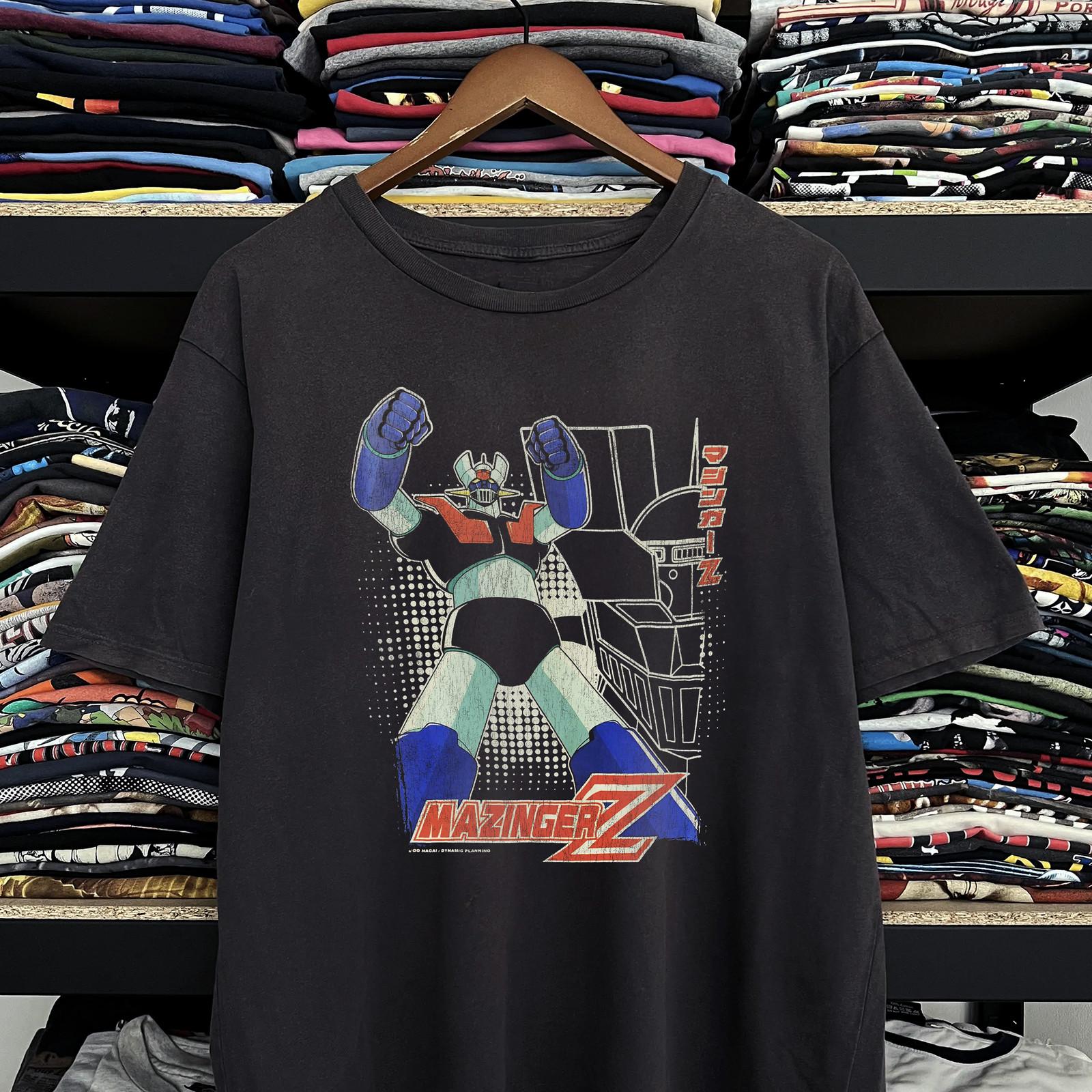 Aged Mazinger Washed T-Shirt Black XXL S