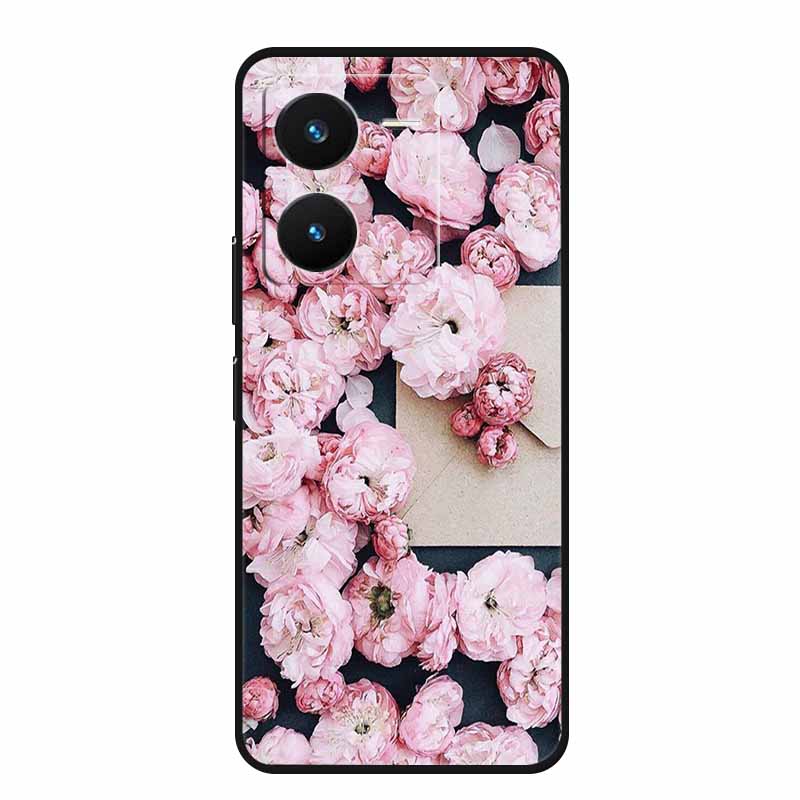 For Vivo IQOO Z8X Case Original Soft TPU Silicon Phone Back Cases for Vivo IQOO Z8 V2314A V2312A IQOOZ8x Protector Fashion Shell