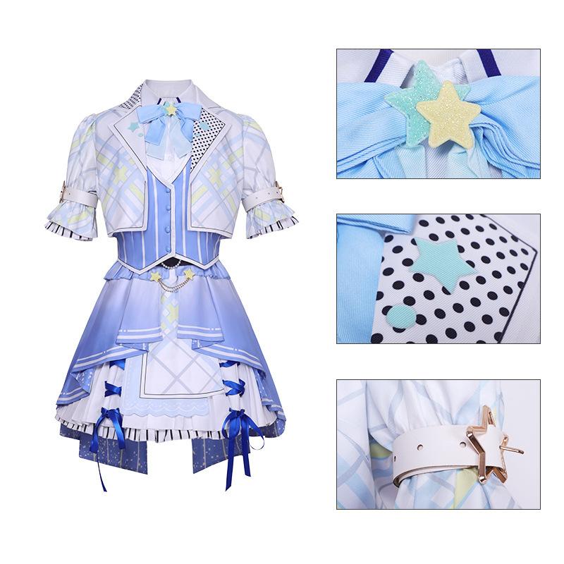 I push the child cospaly idol playing song suit Hoshino Ruby Hoshino love cos suit anime cosplay suit