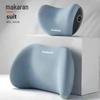 Memory Foam Lumbar Support Set for Car Headrest and Neck Support while Driving