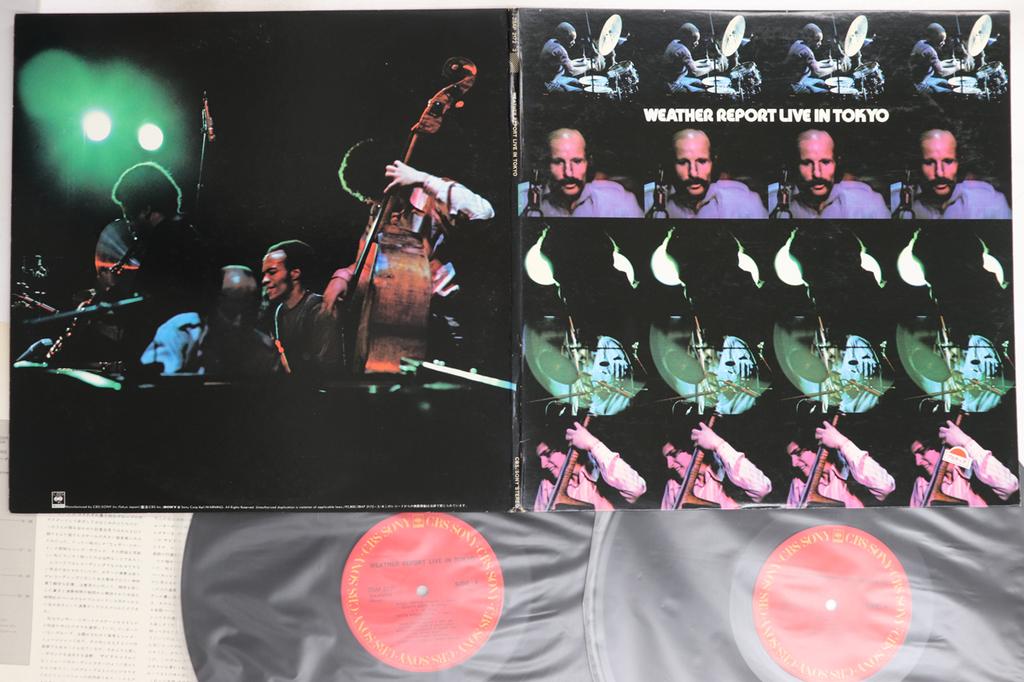 LP Record WEATHER REPORT - Weather Report Live In Tokyo 28AP21723 CBS 1981 Japan Jazz Used