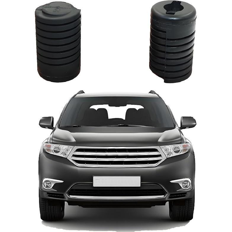 Hood Bumper Stop Rubber Cushion-Increase Lengthen For Toyota And Nissan Hood Stop Rubber Bumper General Fit Cushion Stops Cushion Rubber Pad-2Pcs