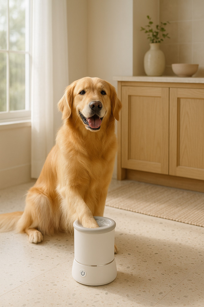 1PC Pet Feet Washer Electrical Pet Paw Cleaner Automatic Pet Foot Cleaning Cup Portable Quick Low Noise Dog Cat Paw Cleaner