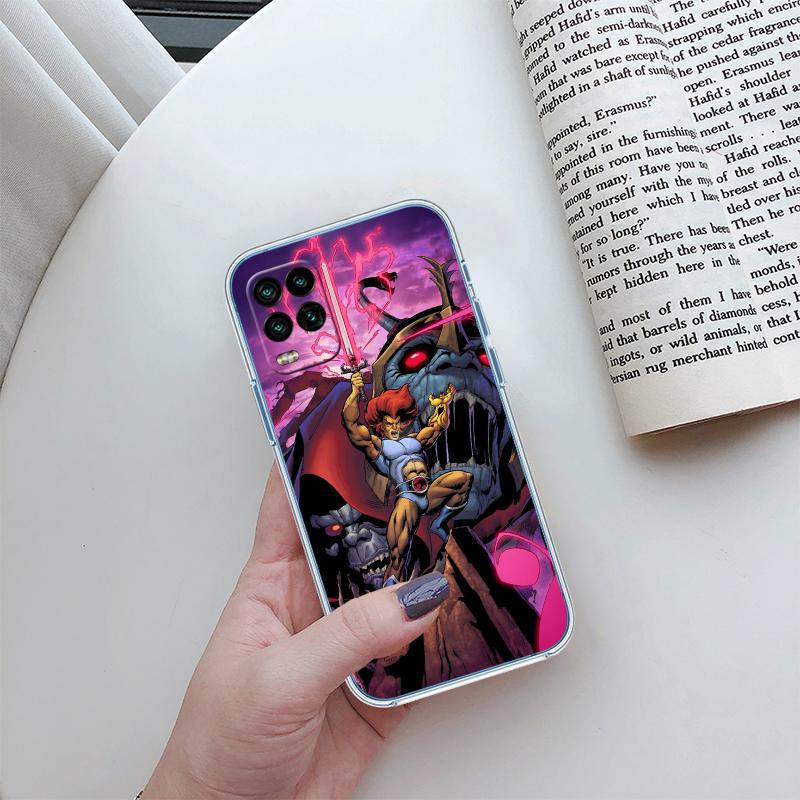 T-ThunderCats Transparente Handyhülle für Motorola Moto Edge 20 30 40 50 S30 Fusion Ultra Pro Neo Lite + G200 G23