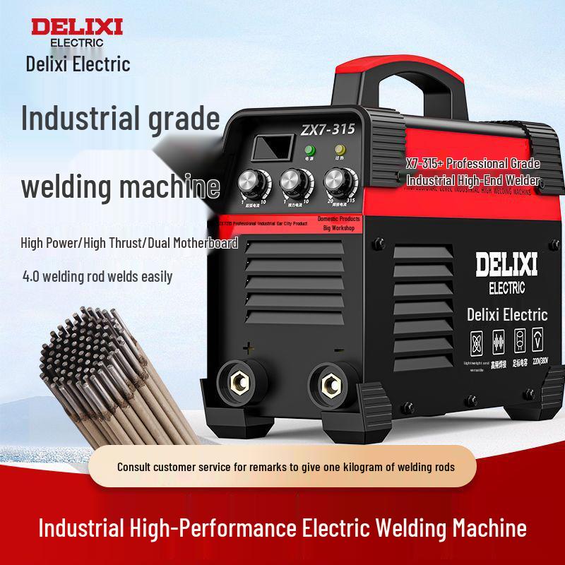 250 Dual Voltage Electric Welder, 220V Household and 380V Industrial, Portable Small Welding Machine