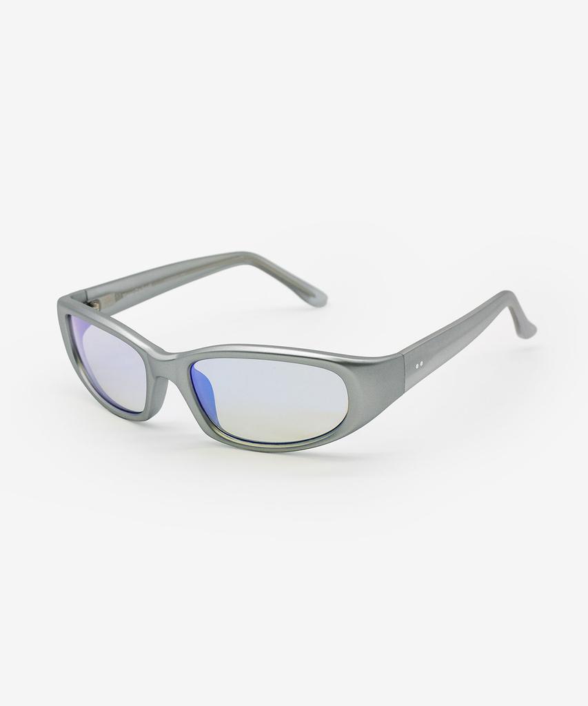 Weeoweeo Bacon Matte Sliver Photochromic Sunglasses