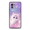 Colorful Cat Design Phone Case Cover for Xiaomi Mi 17 15 14 13 12 11 Ultra 15T 14T 13T 12T 11T Pro Lite 5G Soft TPU Shell Fundas