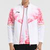 Li-Ning Feather Series International Team Competition Cool And Dry Stand Collar Color Block Long Sleeve Sports Jacket Men Jackets AYYS019-1