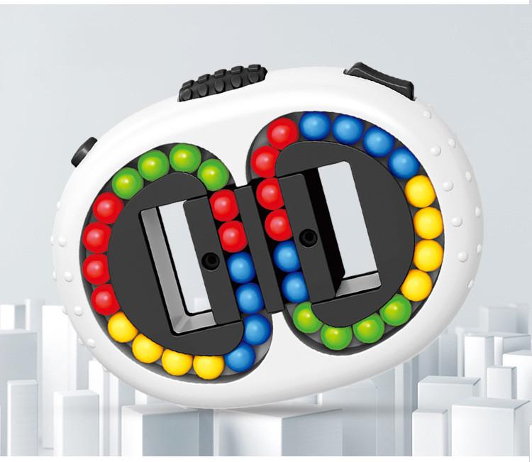 

Новые детские вращающиеся волшебные бобы, игрушки на кончиках пальцев, детские пазлы из бисера, обучающие игры для взрослых, игрушка для снятия стресса жёлтый