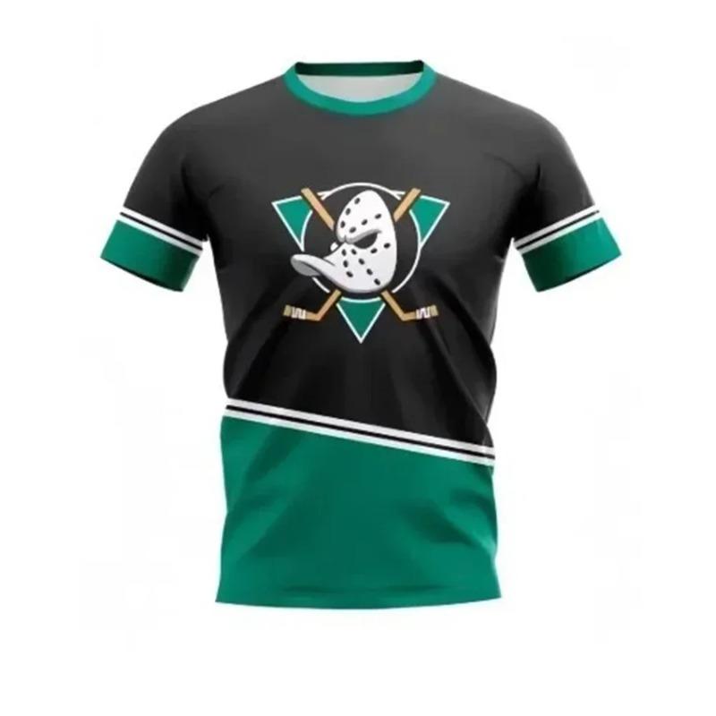 MDHAO xin nan zhuang  3D txu Heren Sneldrogend 3D Geprint Sport T-shirt High-End All-Terrain Motorfiets Korte Mouw Ouder-Kind Ademend Multi-Sport Top 6XL legergroene kleur