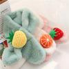 Winter Cute Kids Scarf  Imitation Rabbit Hair Collar Scarf Soft Neck Warmer