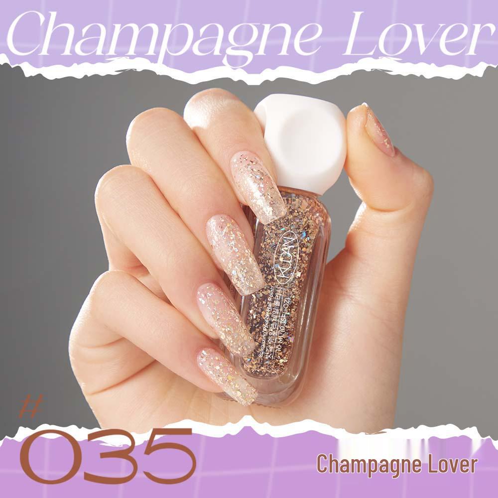 Cool Dan Peelable Quick-Dry Water-Based Nail Polish, Light Fragrance, New 10ml. Available in 41 Colors.