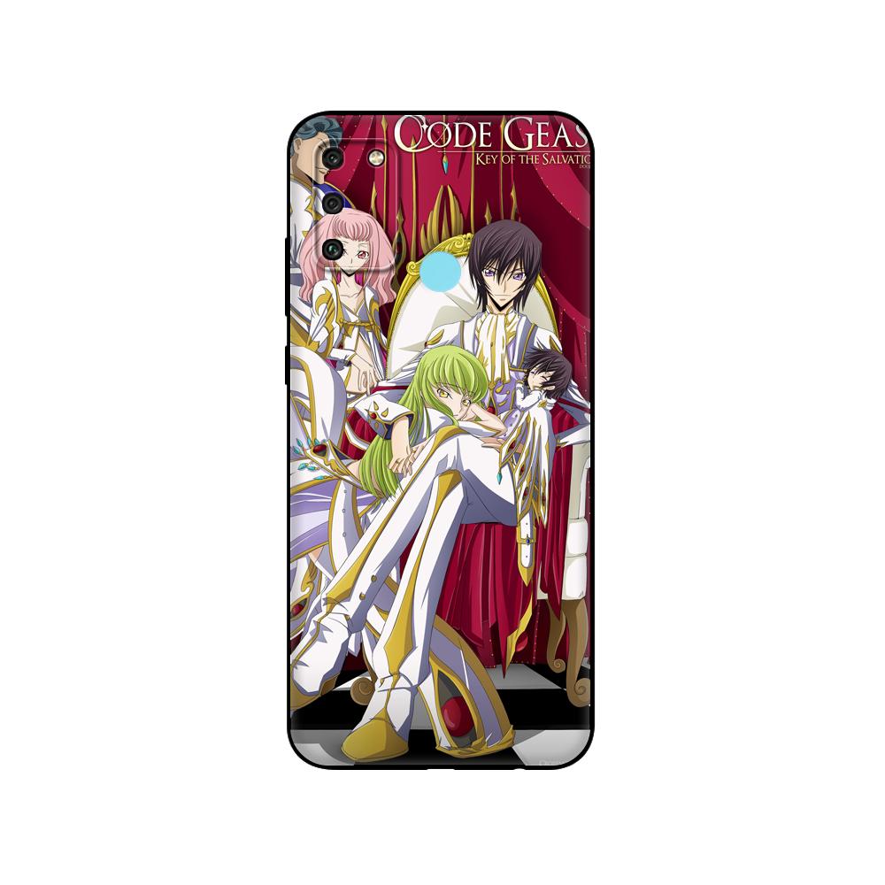 Black Tpu Case For Huawei Honor 8a Prime 8s Prime 9 Lite Honor 9A 9C 9X Premium 9x Pro 9S Case Cover Japanese Anime Code Geass
