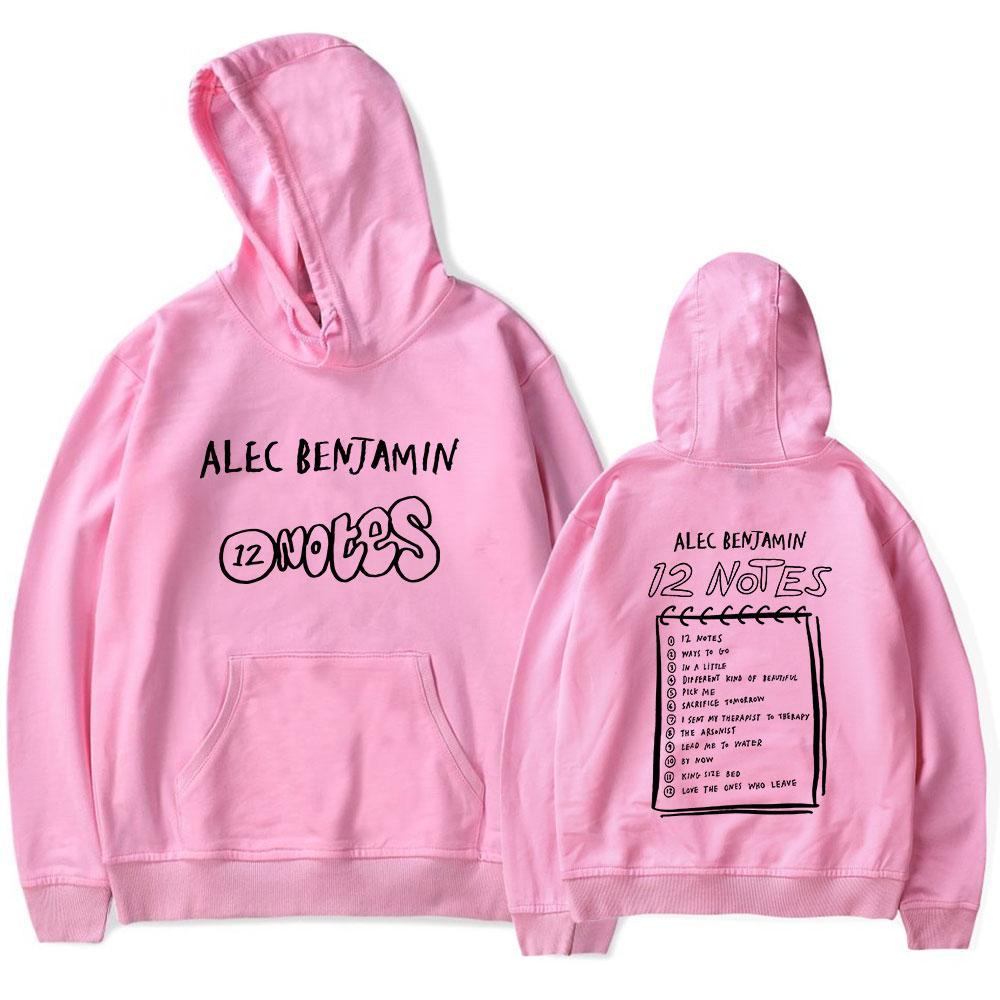 Mens Womens Hoodie Alec Benjamin Hoodies Streetwear Harajuku Casual Letters Printed Hooded Pullover Sweatshirts