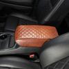Center Console Armrest Cover Pad Accessories For Jeep Grand Cherokee 11-20 Brown