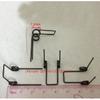9pcs Spring Steel  Torsion Springs 0.9mm Wire Sping  Tensioning Torsion Spring