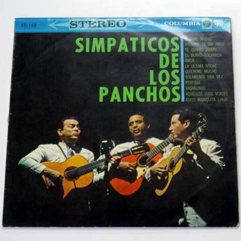 

LP Record TRIO LOS PANCHOS Simpaticos De Los Panchos YX148 Japan Latin Used