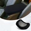 Soft Black Cotton Car Console Armrest Box Cover Pad For Chevrolet Colorado 15-22