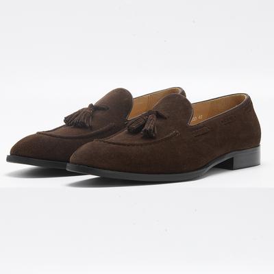 2024 Stylish Genuine Leather Men Soft Moccasin Driving Loafers Suede Leather Boat Shoes Men Top Grade Casual Loafer Shoes