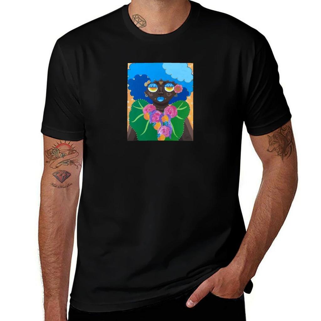 A Beautiful Woman Tshirt Large Size Short Sleeve Tshirt