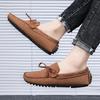 Fashion Trend Suede Men Casual Shoes Breathable Comfort Slip-on Mens Driving Shoes Fashion Men Lazy Shoes Luxury Brand Loafers Moccasins