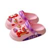 Summer children's cartoon hole-in-the-wall sandals for boys and girls3-12Dinosaur non-slip closed-toe two-way children's slippers for 1-year-old baby