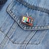 Retro Vintage TV Pin No Signal Television Brooches Fashion Antenna TV Pins  Jewelry