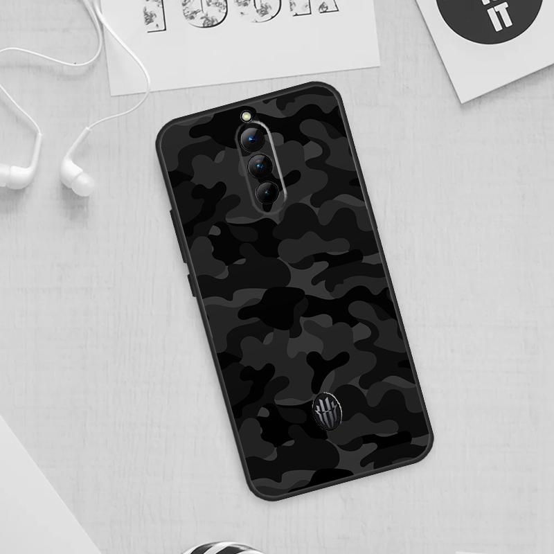 

Black Night Camo Camouflage Case For Nubia Red Magic 9 Pro Plus 5G 5S 6R 6 7 6S 7S Pro Cover For Redmagic 8 8S Pro Plus Red Magic 8S Pro