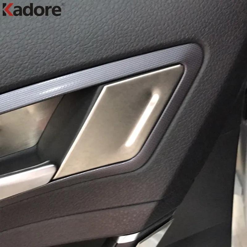 Car Ide Inner Door Handle Bowl Cover Trim For Volkwagen VW Golf 7 MK7 2013-2015 2016 2017 2018 Steel Interior Accessories