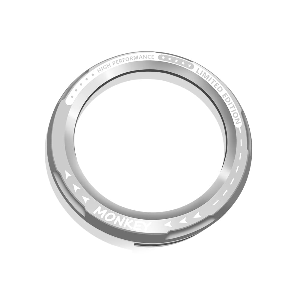 XIAMAOZPR for Monkey 125 CT 125 Ducks 125 Motorcycle Accessories Speedometer Gauge Meter Ring Cover Instrument Frame Ct125 (Silver)