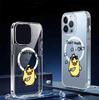 Violent Duck Transparent Magnetic Case for iPhone 15/16/17 Pro Max - Full Coverage, Protective Cover