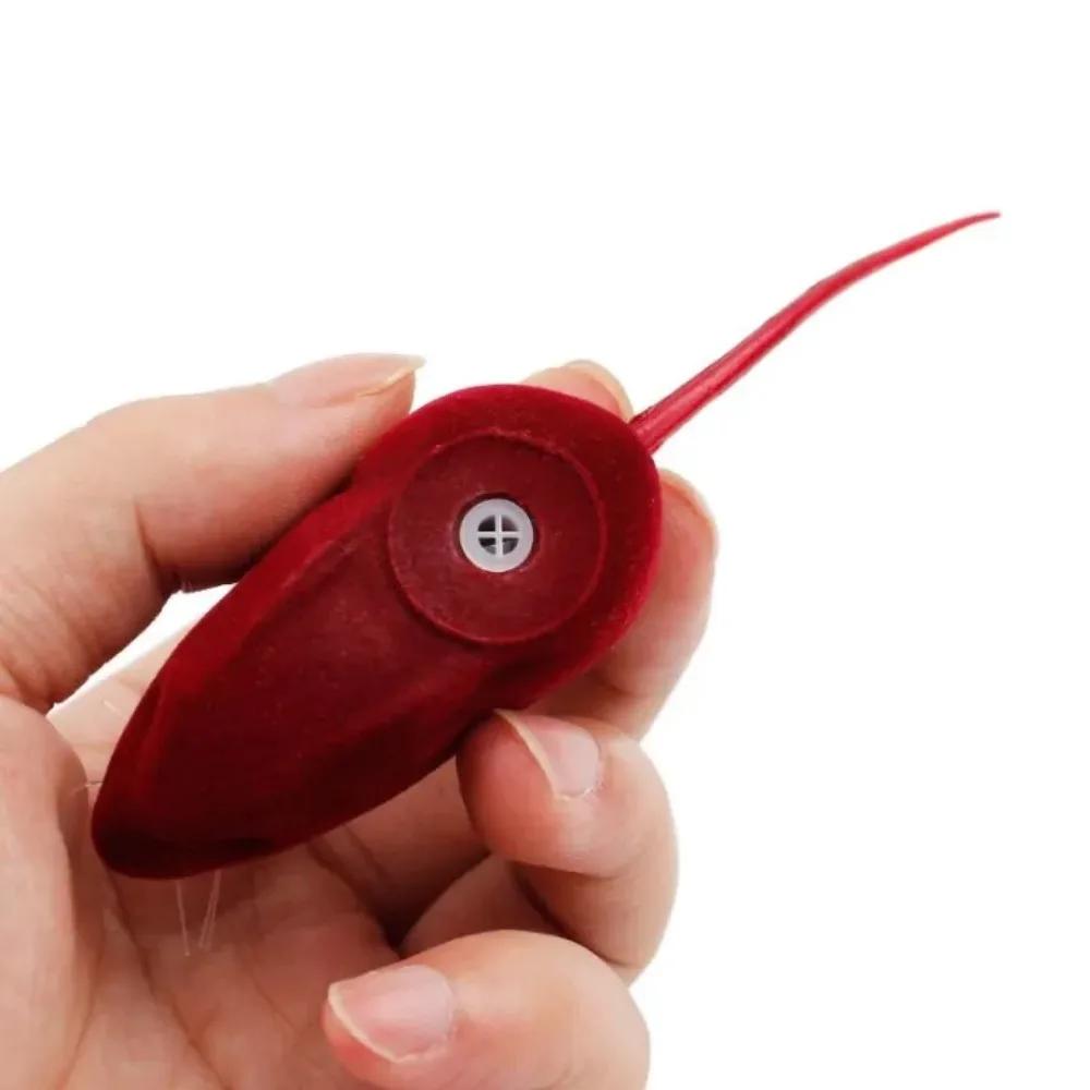 Pet Vocalize Make The Cat Happy Plastic Toy Simulation Mice Shaped Cat InteractiveToy Suitable for Fun Games Sports Pet Supplies