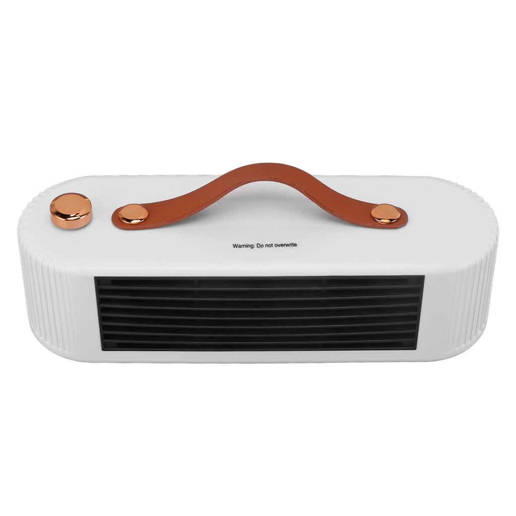 Portable Electric Heater Adjustable PTC Fast Heating Overheat Protection Small Space Heater for
