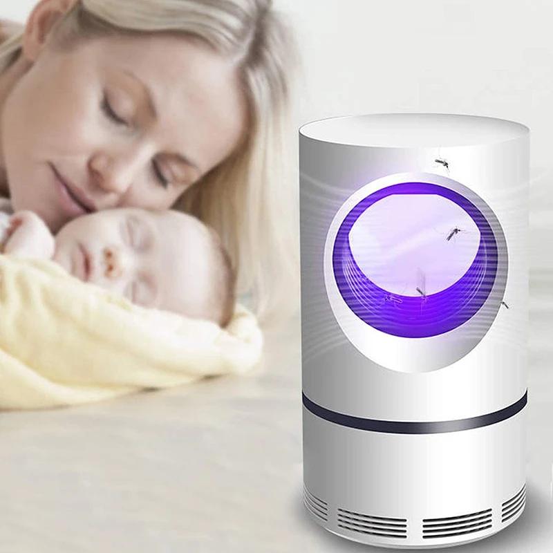 Electric Mosquito Killer Lamp Repellent USB Muggen Insect Killer Bug Zapper Anti Fly Repeller LED Trap Light