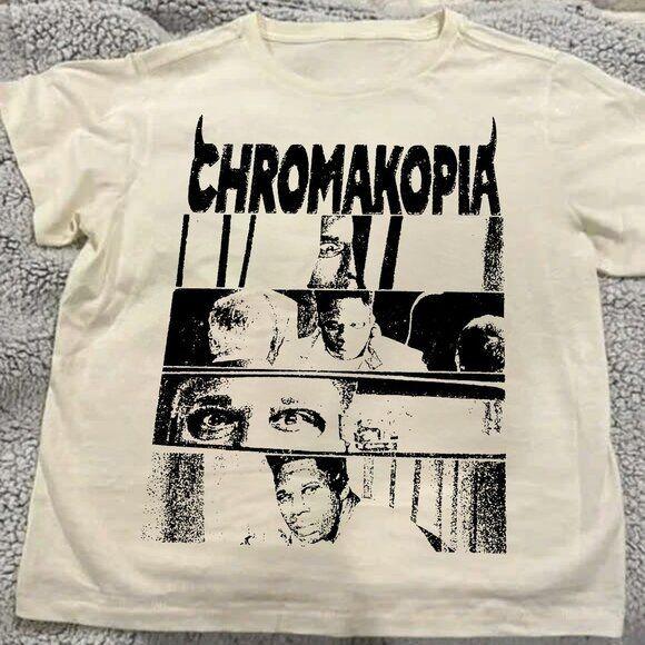 90s Tyler The Creator Chromakopia TShirt retro style White tee NH21953 Unisex T-Shirt XL