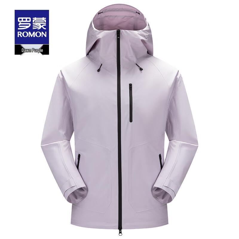 ROMON Unisex Casual Hooded Jacket