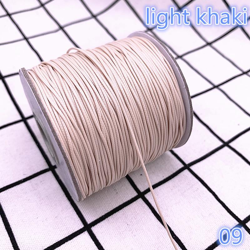 0.5 0.8 1.0 1.5 2.0mm Waxed  Cord Waxed Thread Cord String Strap Necklace Rope Bead DIY Jewelry Making for Bracelet