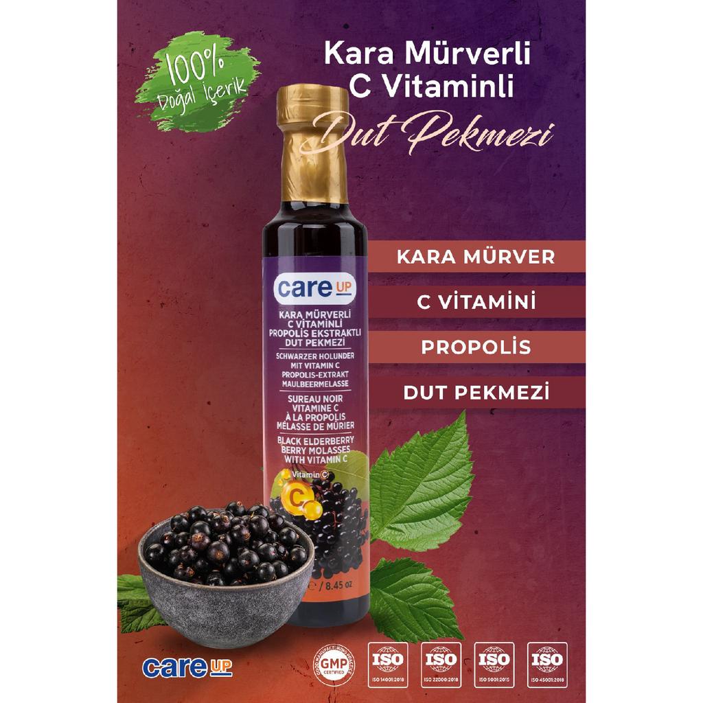 Czarna Morwa Starsza Mullet Mluming Z Witaminą C Propolis 350g