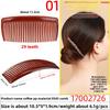 Plastic Hairpins Bangs Hair Accessories 5-toothed Combs