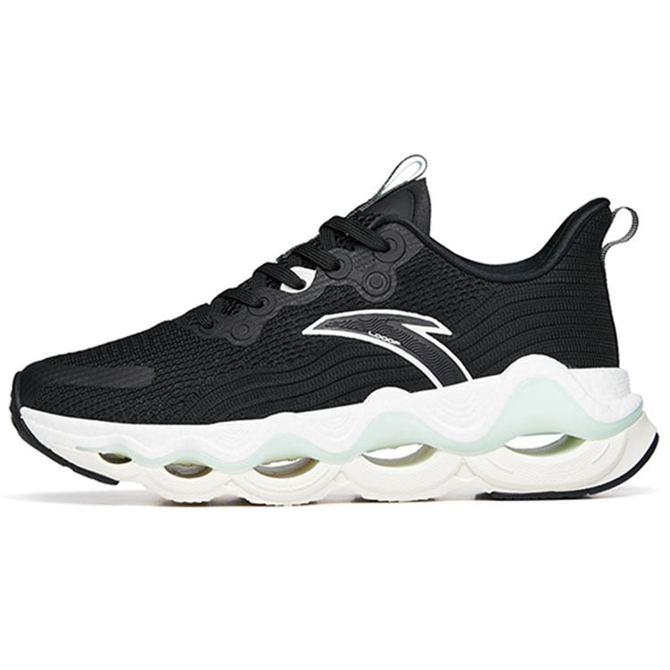 New Anta Martian Foam Mars Foam Lightweight And Wear Resistant Low Top Running Shoes Women's Black 122225582-4