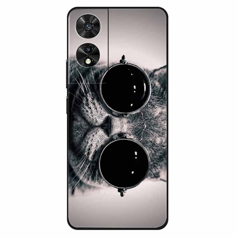 For TCL 505 Case Silicone Fashion Protective TPU Soft Funda for TCL 505 Phone Cover Animal Bumper for TCL505 Coque Shell Cute