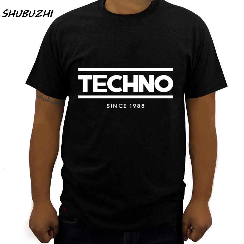 Drop Shipping Summer Men T-shirts Detroit Techno 1988 Hip Hop Printed T Shirt Cotton  Brand Mens Tee Shirt Short Sleeve