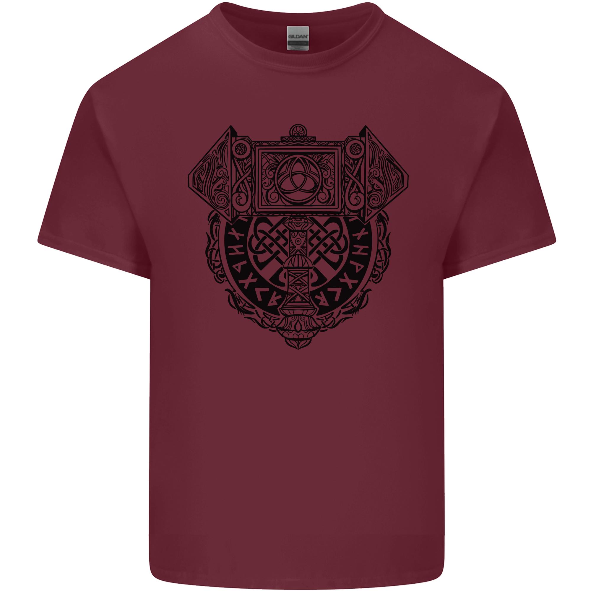 Mjolnir Thor Viking Hammer Unisexs Light Cotton TShirt S