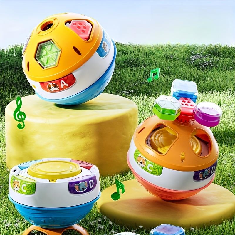 Interactive Climbing Ball Toy with Lights,Music,STEM Learning Educational Toy for Youngsters Ages 1-5,Durable ABS Plastic,Problem Solving,Kid Toys