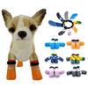 4Pcs/Set Non-Slip Knitted Dog Socks Pet Puppy Shoes Soft Cotton for Chihuahua  m